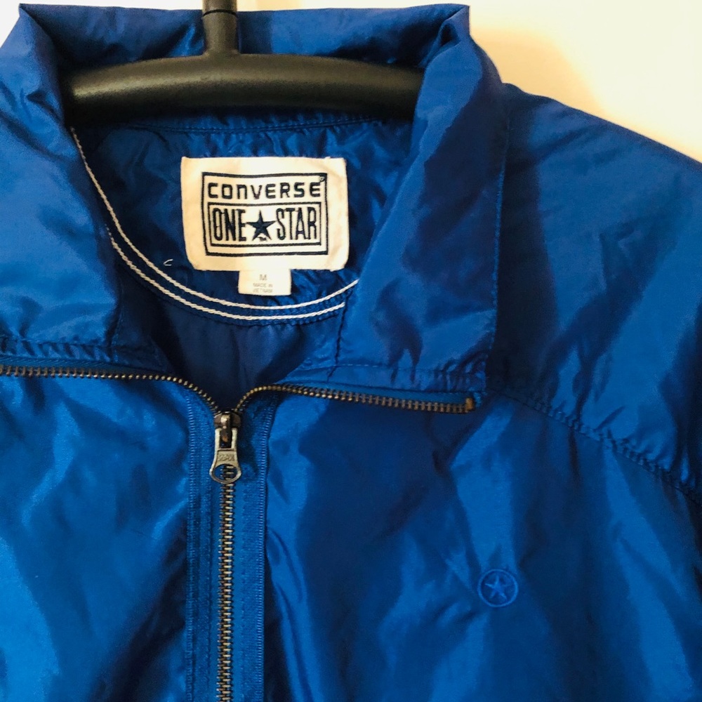 Converse One Star Blue Windbreaker